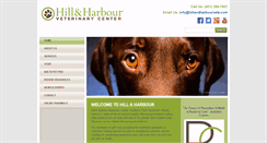 Desktop Screenshot of hillandharbourvets.com