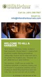 Mobile Screenshot of hillandharbourvets.com